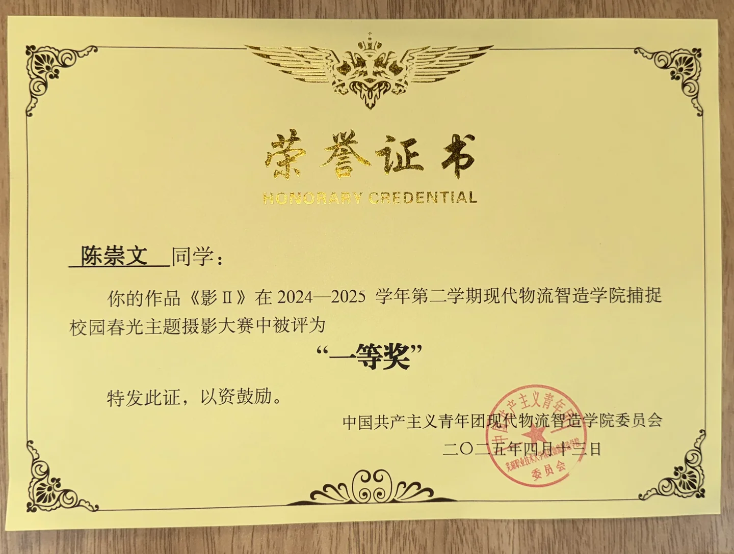 《影Ⅱ》摄影一等奖