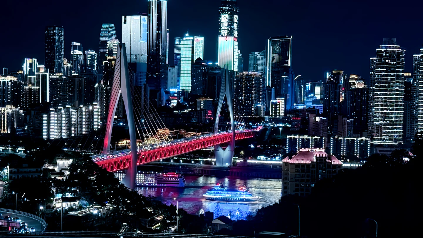 城市 · 桥梁夜景